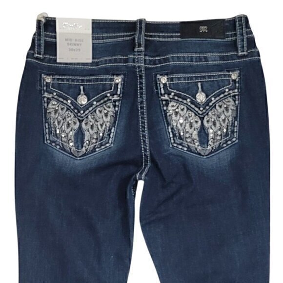 Miss Me Mid Rise Skinny 30 - Picture 5 of 8